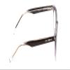 Calabria PRIVE Show Off Single Round Reading Glasses +0.75 Black Ombre Clear Crystal Women view 4