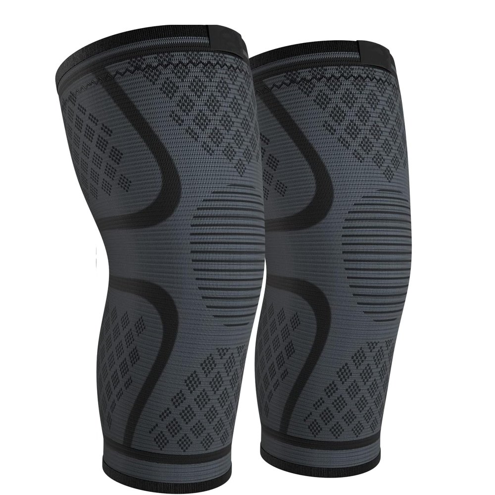 Knee Braces for Knee Pain Women & Men - 2 Pack Knee Brace for Knee Pain Set, Knee Brace Compression Sleeve, Knee Support for Knee Pain Meniscus Tear, ACL & Arthritis Pain Relief - Knee Sleeves