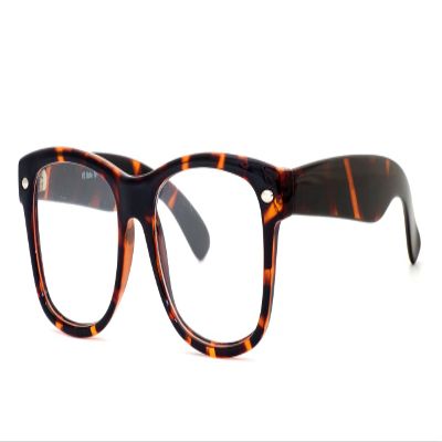 Calabria Soho 101 Oval Blue Light Blocking Reading Glasses +0.50 Tortoise Havana Brown Gold Men Women