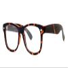 Calabria Soho 101 Oval Blue Light Blocking Reading Glasses +0.50 Tortoise Havana Brown Gold Men Women view 1