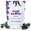 Acai Exotic Frozen Diced Acai Pure - Premium Organic Frozen Fruit for Smoothies, Bowls, Beverages & Snacks with No Sugar Added - Rich in Vitamin C, Folate & Iron for Healthy Snacks - 10 Packs - 14OZ view 1