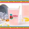 12 Pcs One Color Print 12oz Custom Frosted Cups Reusable Party Cups Cool Drinkware for Events, Party, Brand Promotion- BPA Free (Frosted) view 3