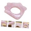 KALLORY 3pcs Jade Acupoint Massage Tool Shape Facial Scraping Board for Body Therapy Compact for Neck Face Shoulders Legs and Feet Massage view 2