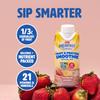Carnation Breakfast Essentials Fruit and Protein Smoothie Nutritional Drink, Strawberry Banana, 24 8 fl oz Cartons view 4