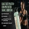 Asbirg Fitness | 24 oz Glass Protein Shaker Bottle  BPA-Free, Leakproof Lid, Stainless Steel Mixing Ball & Silicone Sleeve  Gym Shaker for Smoothies, Shakes & Pre-Workout  Pastel Green view 3