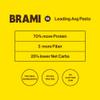 Brami 8 Pack Radiatori Italian Protein Pasta | Low Carb | High Fiber | High Protein | Non-GMO | Keto | Made in Italy | Dry Pasta | Semolina Pasta | Fortified with Heart Healthy Lupini Beans | 12oz view 2