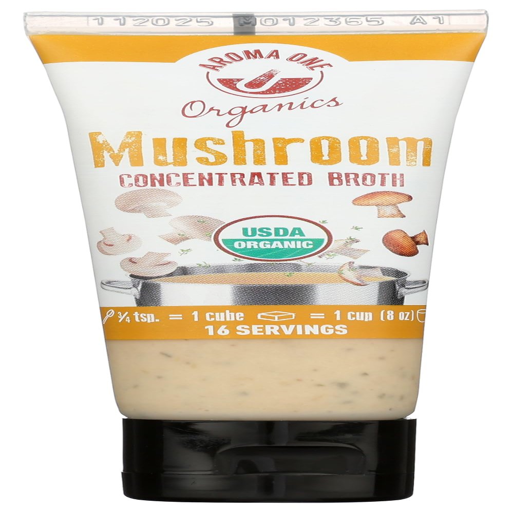Aroma One Organic Mushroom Concentrate Broth, 2.8 OZ