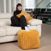Gouchee Home Cube Raya Mustard 15x15x15 view 2