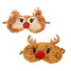 Beaupretty Super Soft Eye Mask 2 Pieces of Plush Eye Patch for Travel Sleep and Meditation view 1