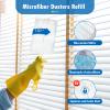 60 Count 180 Duster Refills Compatible with Dusters 180 Handle Dusters, Heavy Duty Multi-Surface Duster Replacement with 1 Extra Handle, Unscented view 3