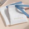 LEEQE Dusty Blue Grosgrain Ribbon 1/4 inch X 50 Yards Dusty Blue Ribbon for Gift Package Wrapping Wreath Baby Shower and Other Projects view 4