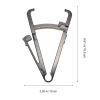 KALLORY 6pcs Body Measuring Tape Fat Caliper for Accurate Skinfold Measurement for Fitness Composition Tracking Essential for Waist Arm Hip and Leg Fat Analysis view 2