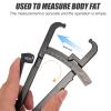 KALLORY 6pcs Body Measuring Tape Fat Caliper for Accurate Skinfold Measurement for Fitness Composition Tracking Essential for Waist Arm Hip and Leg Fat Analysis view 4