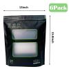 6pcs 1LB Storage Terp Bags 58%-62% RH 2-Way Humidity Control Bags for Curing & Storage Resealable Humidity Bags (16oz, 1lb) view 2