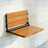 18 inch Folding Shower Seat Wall Mounted Stainless Steel, Extend Thoughtful Care to Your Family view 1