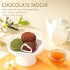 KWOLYKIM Mochi Rice Cakes, Chocolate&Green Tea White Chocolate Flavor Mochi Snacks Individually Wrapped Asian Traditional Soft Pastry Dessert Sweet Rice Cake For Leisure Time 330g/11.64oz(Pack of 11) view 3