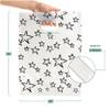 100 Pack 12X15 Die Cut Star Party Favor Bags, Plastic for Store, Goodie, Souvenir. Celebrations and Birthdays view 2
