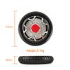 12 Inch Wheel Inflated Tire Tube With Clutch System 17mm Shaft Hole Diameter For Electric Wheelchair Bicycle Scooter (Solid wheel) view 2