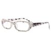 Rectangle Bling Rhinestone Reading Glasses For Women Blue Light Blocking Reader Computer Eyeglass Frame (clear, 2.5, x) view 3