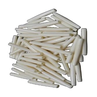 25 PCS White Bone Pipe Choker Beads S 2" #BD-6 Fast Free Supply