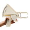 0-80mm Body Fat Measure Tester Analyzer Sebum Caliper Clamp Shaped Ruler Skinfold Test Instrument Measuring Tape (Color : Pink) view 3