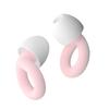 Earplugs for Sleeping, 33db Noise Canceling Ear Plugs, Waterproof Reusable Noise Canceling Earplugs for Concerts, Motorcycles, Travel and Hearing Protection - 8 Ear Tips in XS/S/M/L, Pink view 1