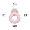 Earplugs for Sleeping, 33db Noise Canceling Ear Plugs, Waterproof Reusable Noise Canceling Earplugs for Concerts, Motorcycles, Travel and Hearing Protection - 8 Ear Tips in XS/S/M/L, Pink view 2