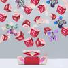 Valentine's Day Surprise Gift Box Explosion for MoneyCreative Money Gift Box Funny Ways to Give Money As A Gift for Birthday (Love 20 Box +4pc Butterfly) view 1