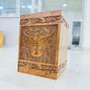 Urn for Ashes - Guitar Wings Wooden Urn for Human Ashes Hand-Crafted - Wooden Urn Box for Dogs Cats Handmade Memorial Cremation Urn, Keepsake Urn