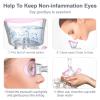 Eye Wash Cup - Silicone Manual Air Pressure Eye Cleaning Toolfor SoothingTired Eyes, Convenient and Effective Removes Dust, Makeup and Irritants (Pink) view 3