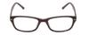 Calabria Soho 95 Panthos Reading Glasses +1.75 Matte Dark Brown Men Women view 2