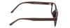 Calabria Soho 95 Panthos Reading Glasses +1.75 Matte Dark Brown Men Women view 3