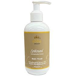 ABBA OIL Spikenard Body Wash with Pump 8oz - ABBA JERUSALEM