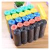 5 Rolls 1 Pack 100Pcs Household Disposable Trash Pouch Kitchen Storage Garbage Bags Cleaning Waste Bag Plastic Bag (Color : Army Green) view 2