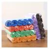 5 Rolls 1 Pack 100Pcs Household Disposable Trash Pouch Kitchen Storage Garbage Bags Cleaning Waste Bag Plastic Bag (Color : Army Green) view 3