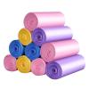 5 Rolls 1 Pack 100Pcs Household Disposable Trash Pouch Kitchen Storage Garbage Bags Cleaning Waste Bag Plastic Bag (Color : Army Green) view 4