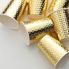 24 Gold 9 oz Metallic Honeycomb All Purpose Disposable Paper Drinking Cups Elegant Drinkware, Paper Cups for Weddings Parties Events Receptions Home Bar Cocktails Dining Tableware Decorations view 3