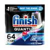 Finish - Quantum - 64ct - Dishwasher Detergent - Powerball - Ultimate Clean & Shine - Dishwashing Tablets - Dish Tabs (Pack of 3) view 1