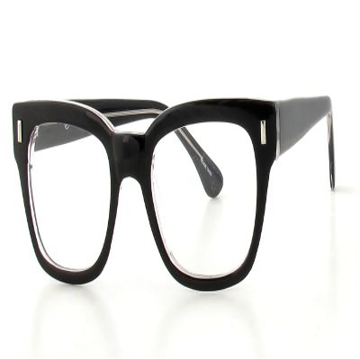 Calabria Soho 99 Panthos Reading Glasses +1.00 Black Crystal Men Women