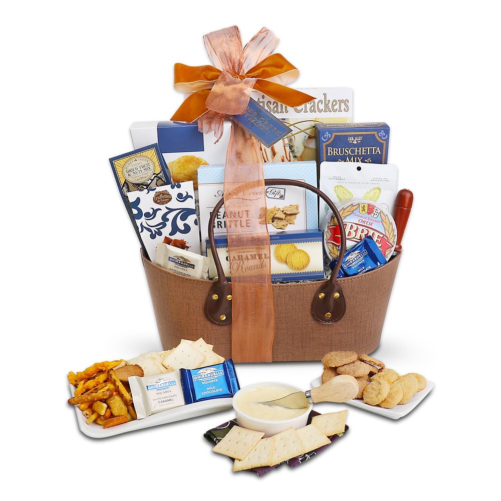 Alder Creek Gift Baskets Gourmet Gift Basket of Sweet and Savory Treats