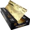 Premium Quality 12" x 10.75" Gold Interfolded Aluminum Foil Pop-Up Precut Sheets - Ideal for Storing, Grilling, Cooking Food - Aluminum Foil Wraps (2 Boxes of 200) view 1