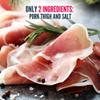 San Daniele Whole Ham (approx 16 lbs) - MARTELLI Boneless Italian Prosciutto Aged 16 Months, Sweet and Delicate Flavor - DOP Product of San Daniele, Italy view 3