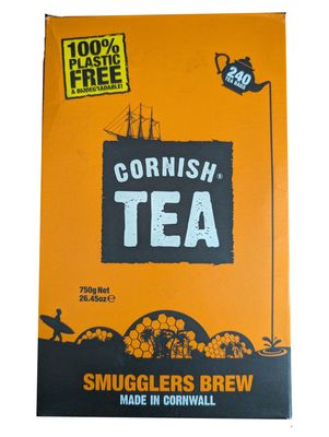 Cornish Tea Smugglers Brew Black Box 240 Tea Bags