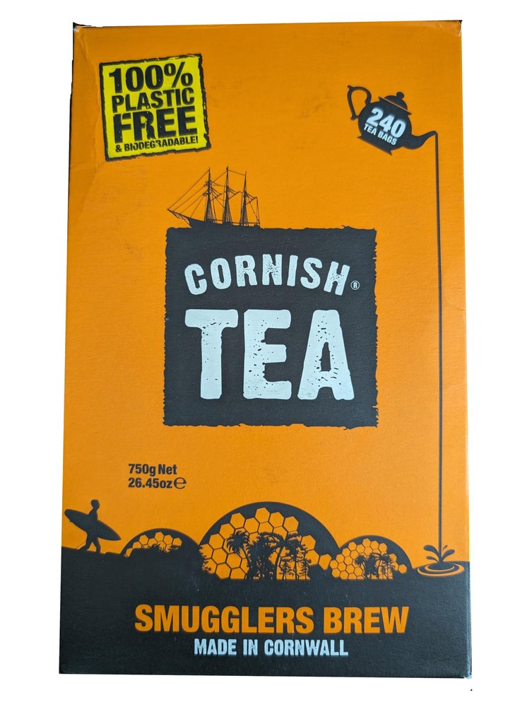 Cornish Tea Smugglers Brew Black Box 240 Tea Bags