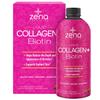 Zena Liquid Collagen + Biotin: 2500mg Collagen, 5000mcg Biotin, Verisol Formula | Hair, Skin, Nail & Joint Support | Non-GMO, Mixed Berry Flavor | 90 Servings view 1