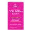 Zena Liquid Collagen + Biotin: 2500mg Collagen, 5000mcg Biotin, Verisol Formula | Hair, Skin, Nail & Joint Support | Non-GMO, Mixed Berry Flavor | 90 Servings view 2