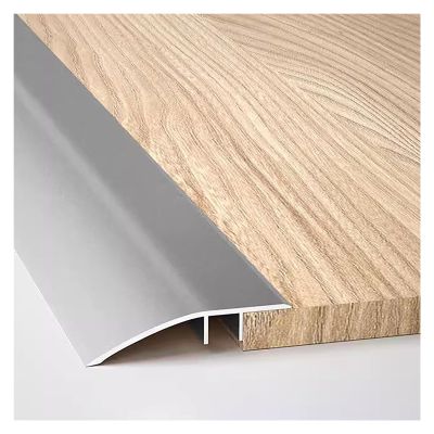 Doorway Floor Transition Strip Metal, Black Gold Gray Silver 1.5-2cm Height Threshold Ramp For Entryway, Edge Trim Laminate Flooring To The Carpet, Bedroom Livingroom Office Kitchen Reducer ( Color :