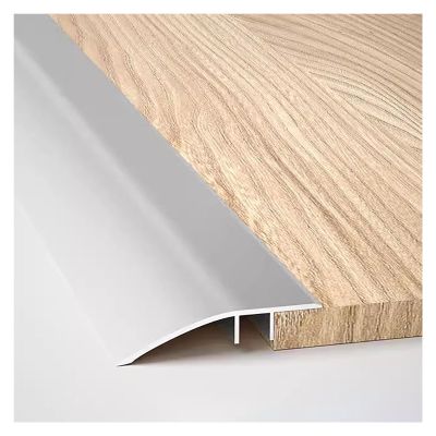 Doorway Floor Transition Strip Metal, Black Gold Gray Silver 1.5-2cm Height Threshold Ramp For Entryway, Edge Trim Laminate Flooring To The Carpet, Bedroom Livingroom Office Kitchen Reducer ( Color :