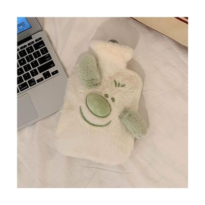 1L Cute Plush hot Water Bottle Warm Water Bottle with lid hot Compress hot Water Bag Filled with Water Hand feet Warmer