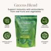 Plant Based Super Greens Powder Mix, Pineapple, 9.5oz view 2